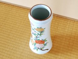画像2: 【有田焼】こでまり　杵型花瓶（化粧箱入）
