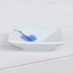 画像4: 【有田焼】花絵 正角豆皿