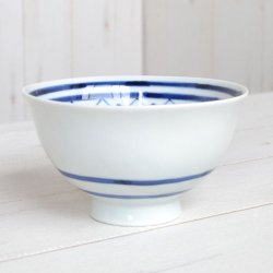 画像2: 【有田焼】剣先紋（青） 茶碗