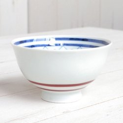 画像2: 【有田焼】剣先紋（赤） 茶碗