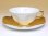 画像2: 【有田焼】白磁金箔　桜ティーカップ碗皿 (2)