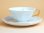 画像2: 【有田焼】白磁（金ハンドル） 桜ティーカップ碗皿 (2)