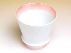 画像2: 【有田焼 / 焼酎を美味しく飲む究極の器】パールピンク　至高の焼酎グラス