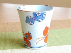 画像3: 【有田焼】鍋島六瓢（赤）　マグカップ