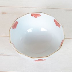 画像3: 【有田焼】一珍小花（赤） 茶碗