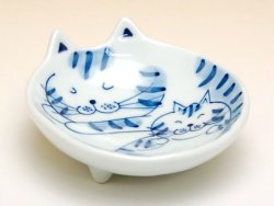 画像2: 【有田焼】トラネコ　飾皿