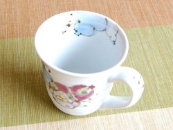 画像3: 【有田焼】花六瓢（青）マグカップ