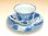 画像3: 【有田焼】青華ぶどう　コーヒー碗皿 (3)