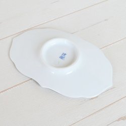 画像5: 【有田焼】市松青磁 花型皿