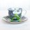 画像3: 【有田焼】優花（緑） コーヒー碗皿 (3)