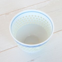 画像3: 【有田焼】水晶彫青海波 煎茶