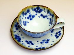 画像3: 【有田焼】内小花模様 コーヒー碗皿