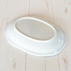 画像5: 【有田焼】リーフ 面彫楕円皿