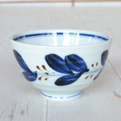 画像5: 【有田焼】リーフ（青） 茶碗