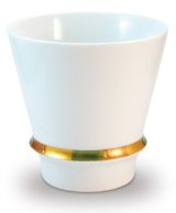 画像: 【有田焼 / 焼酎を美味しく飲む究極の器】ハッピーリング（白）　至高の焼酎グラス