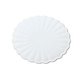 画像: 【有田焼】白磁菊型 ４寸皿