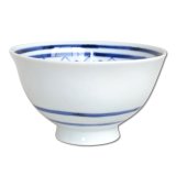 画像: 【有田焼】剣先紋（青） 茶碗