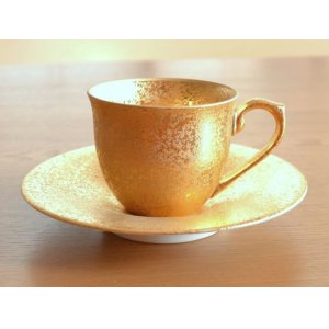 画像: 【有田焼】ジパング　コーヒー碗皿（木箱入）