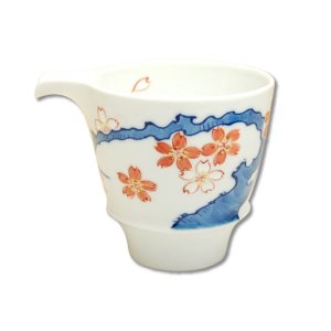 画像: 【有田焼】染桜 片口注器