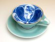画像3: 【有田焼】青磁割山水 紅茶碗皿