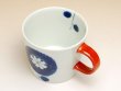 画像2: 【有田焼】大輪花（赤）　マグカップ
