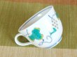 画像4: 【有田焼】水晶ぶどう（青）コーヒー碗皿