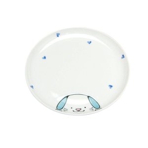 画像: 【有田焼 / 子ども食器】にこにこクラブ　わんこ　ランチ皿