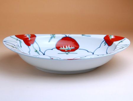 画像3: 【有田焼】トマト　極上のカレー皿（大）