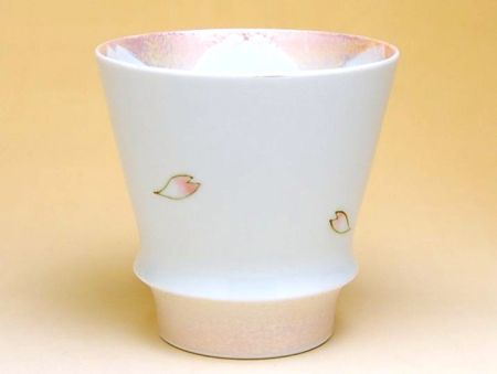 画像2: 【有田焼 / 焼酎を美味しく飲む究極の器】舞さくら（ピンク）至高の焼酎グラス