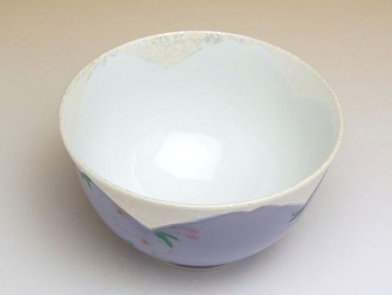 画像3: 【有田焼】華の舞（紫）　茶碗