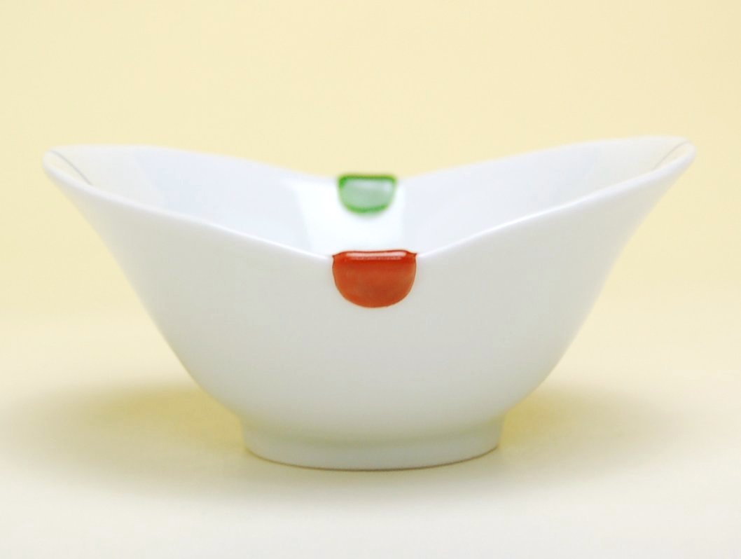 画像3: 【有田焼】三色　双葉型小鉢