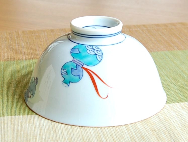 画像3: 【有田焼】鍋島六瓢（青）　茶碗
