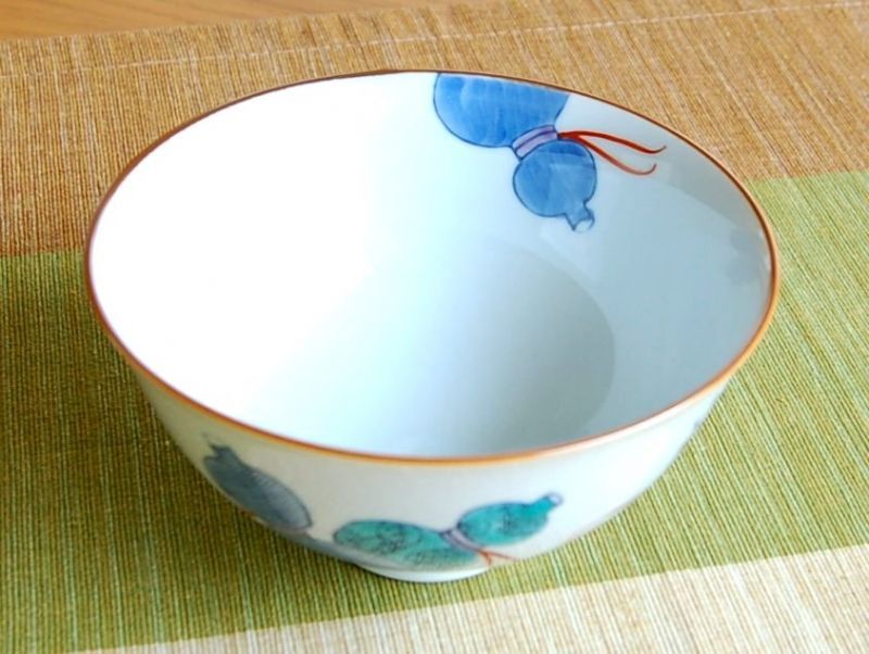 画像4: 【有田焼】鍋島六瓢（青）　茶碗