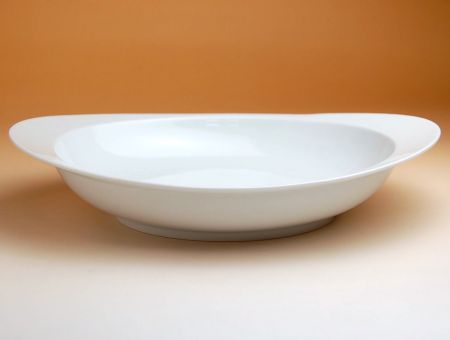 画像3: 【有田焼】白磁　極上のカレー皿（大）