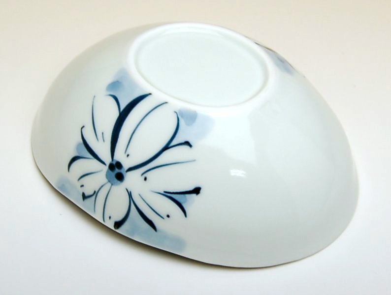 画像3: 【有田焼】花紋帯　楕円小鉢