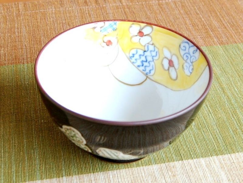 画像3: 【有田焼】六瓢色彩（緑）　茶碗