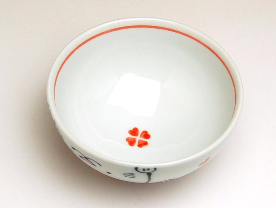 画像3: 【有田焼 / 子ども食器】にこにこクラブ　うさちゃん　茶碗