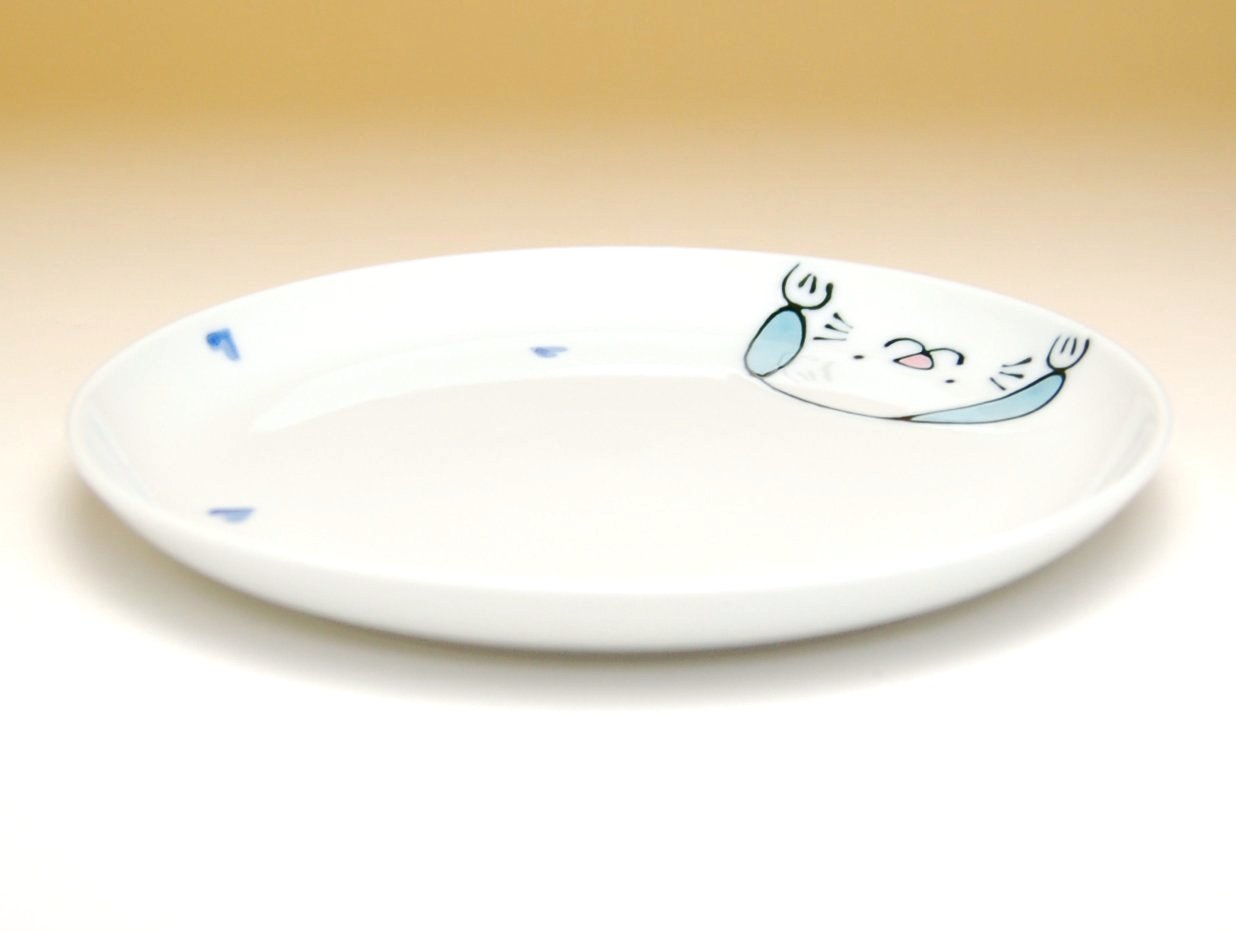 画像2: 【有田焼 / 子ども食器】にこにこクラブ　わんこ　ランチ皿
